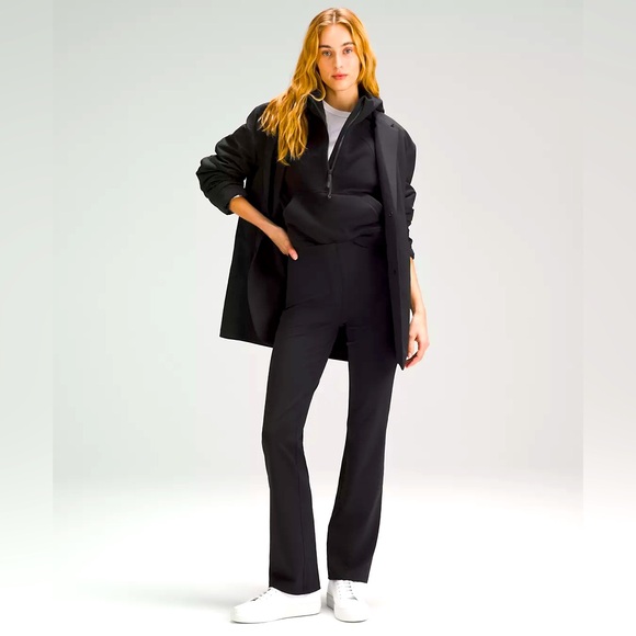 lululemon athletica Pants - Lululemon black smooth fit, high-rise pull on SOFT pants-size 12